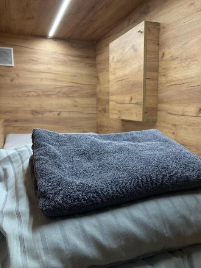 Capsule Hostel Zizkov Tower Прага Экстерьер фото